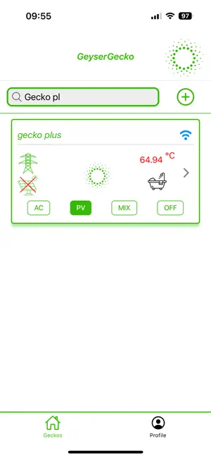 Geyser Gecko screenshot 1