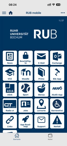 RUB mobile screenshot