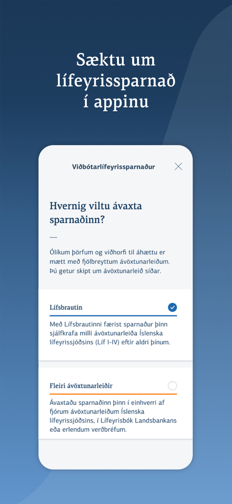 Landsbankinn screenshot 4