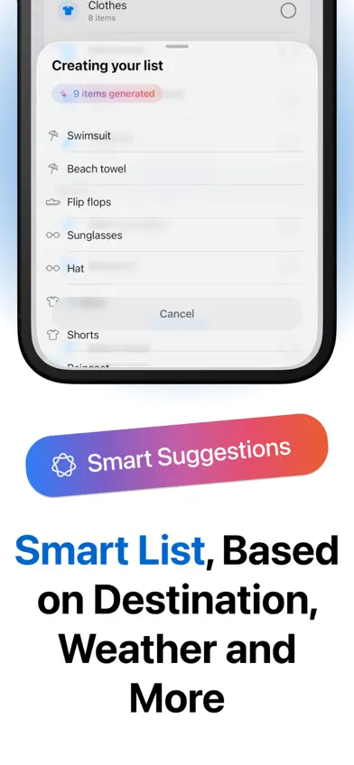 PackGoat - Packing List screenshot 5