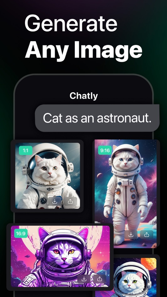 #4. Chatly: AI Chatbot & Assistant (iOS) Podle: Aimo Apps DMCC