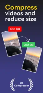 Compress Videos ◦ screenshot #1 for iPhone
