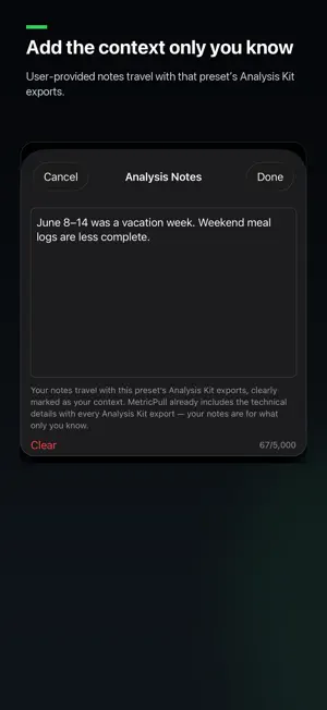 MetricPull screenshot 2