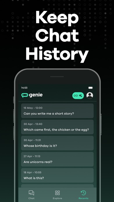 Chatbot 4o AI Chat - Genie Screenshot