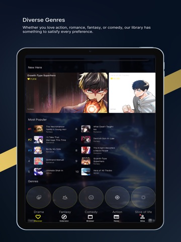 Asura Scans - Top Manga Reader iPad screenshot 2