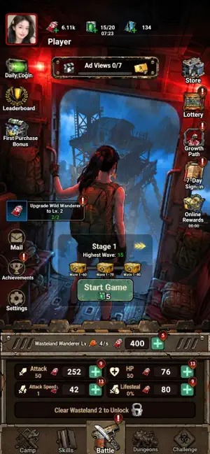 Frontline Trigger-Zombie Idle screenshot 1