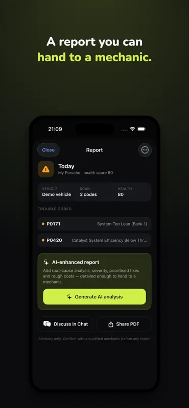 OBD Pilot — AI Car Scanner screenshot 5 of 6