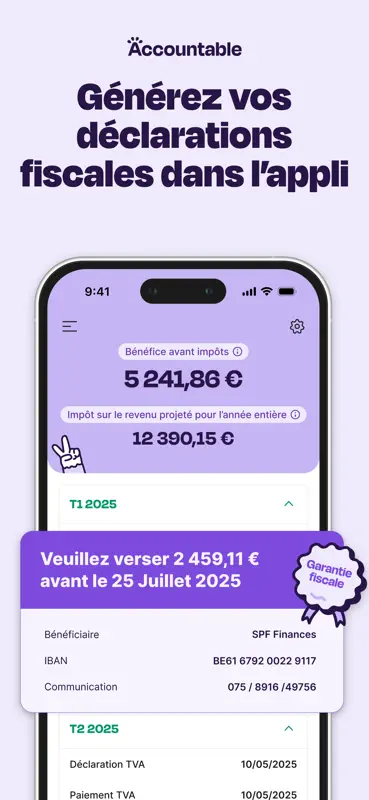 Accountable pour indépendants screenshot 6 of 8