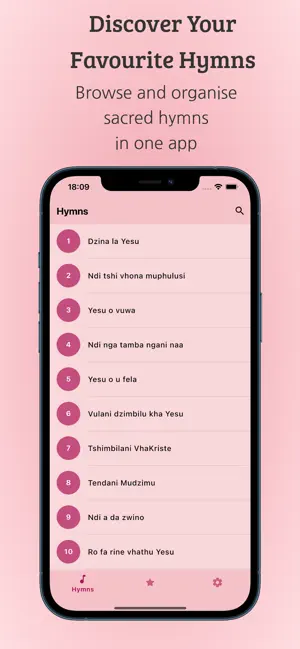 Phalaphala Ya Mafhungo Hymns screenshot 1