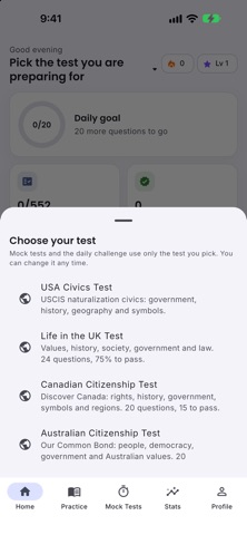 Citizenship Test Prep 2026 screenshot 2