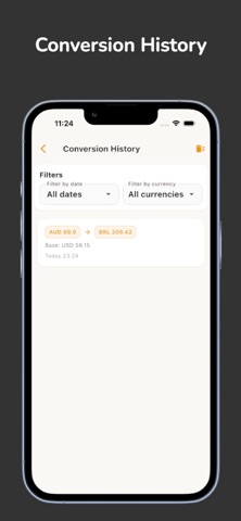 Foreign Currency Calculator iPhone screenshot