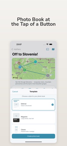 tripDiary – Vanlife Journal iPhone screenshot