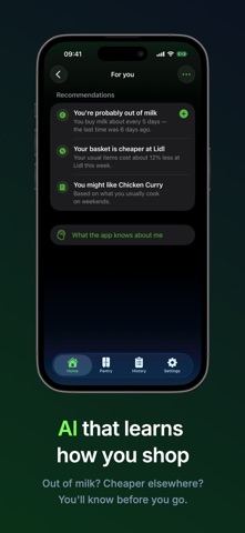 Froget: AI Grocery & Pantry iPhone screenshot