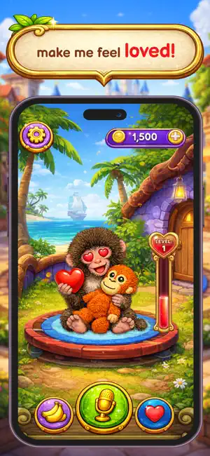 Adopt Punch - Talking Monkey screenshot 2