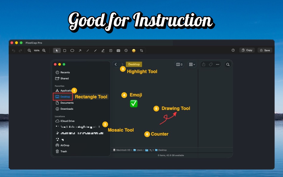 #3. PixelCap (macOS) De: Kwong Chiu Tong