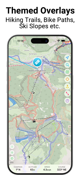 Mapki - Outdoor Maps & GPS Screenshot 6 of 7