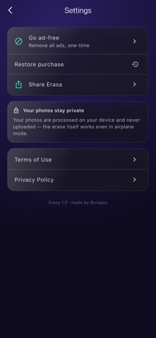 Erasa: Object Eraser screenshot