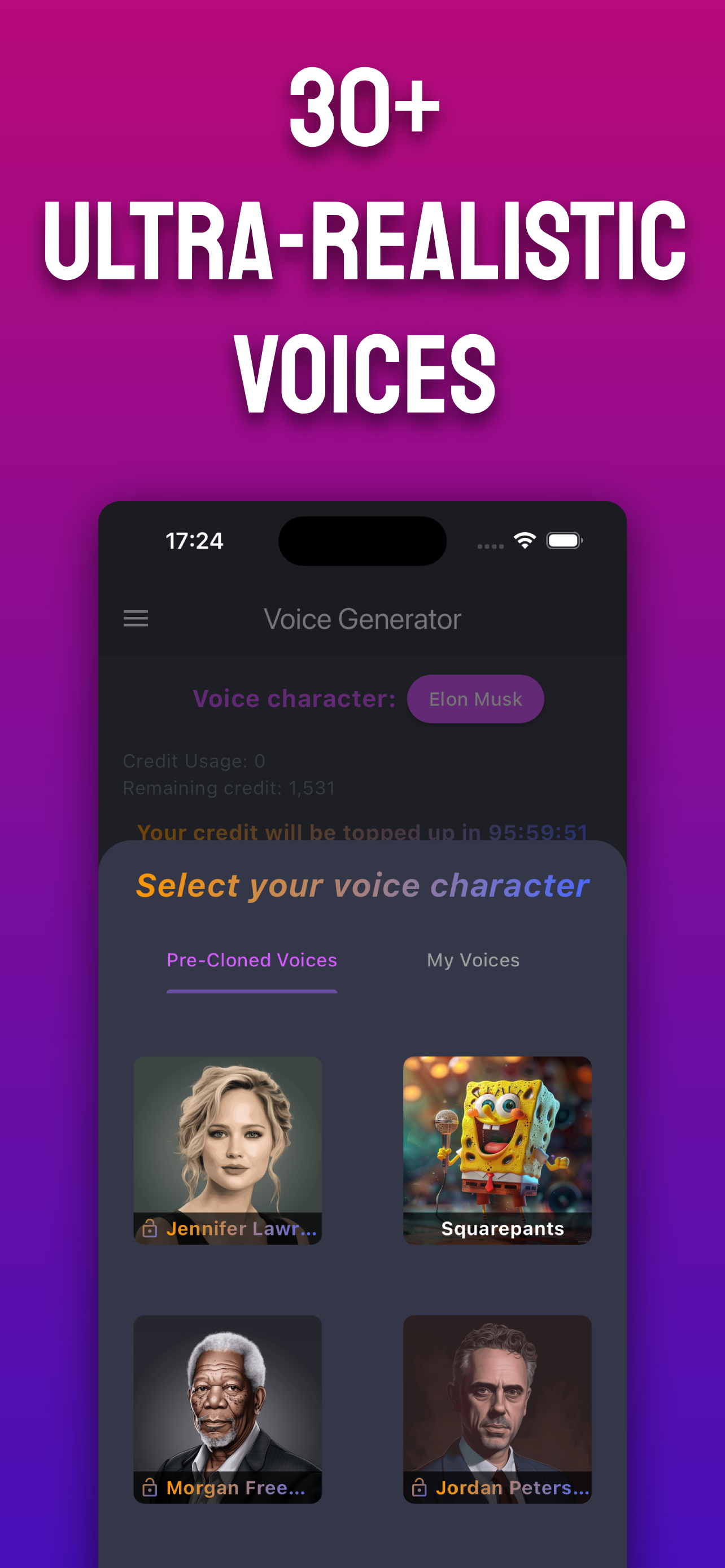 AI Voice Generator - SEDA