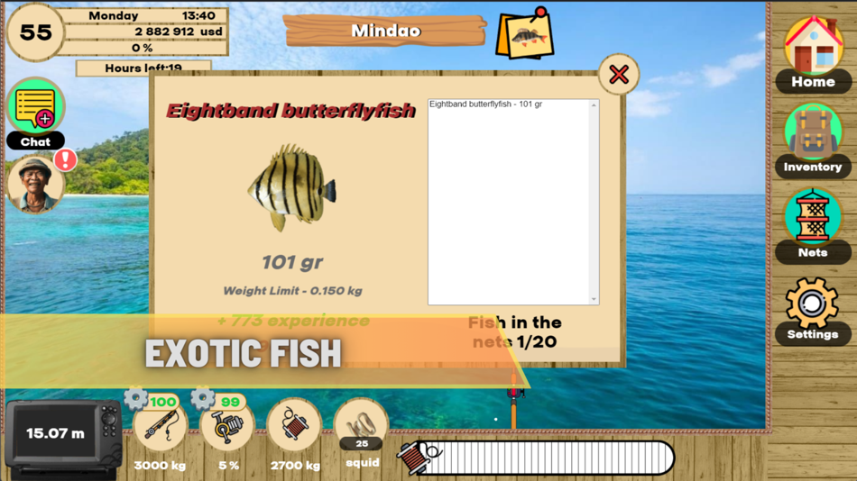 #6. Real Fishing Simulator (iOS) 来自: Sergey Lysenko