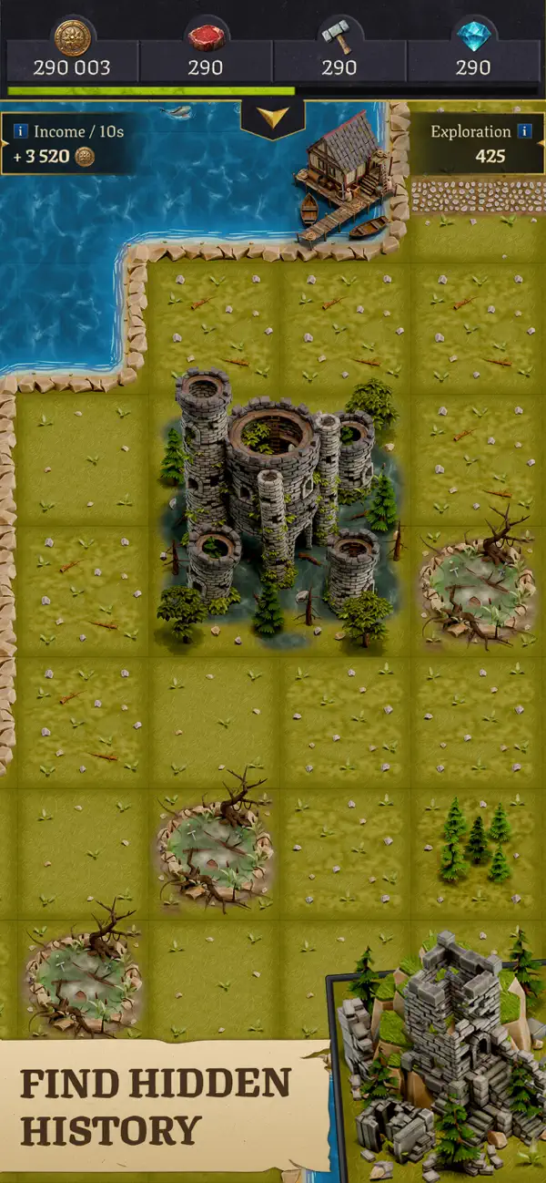 #4. Legacy of Kings: Idle Builder (iOS) By: POWERPLAY MANAGER, s.r.o.
