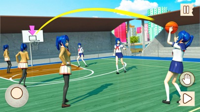 Anime Girl High School Student Screenshot
