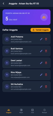 Kocok Arisan Spin Nama Screenshot 1 of 5