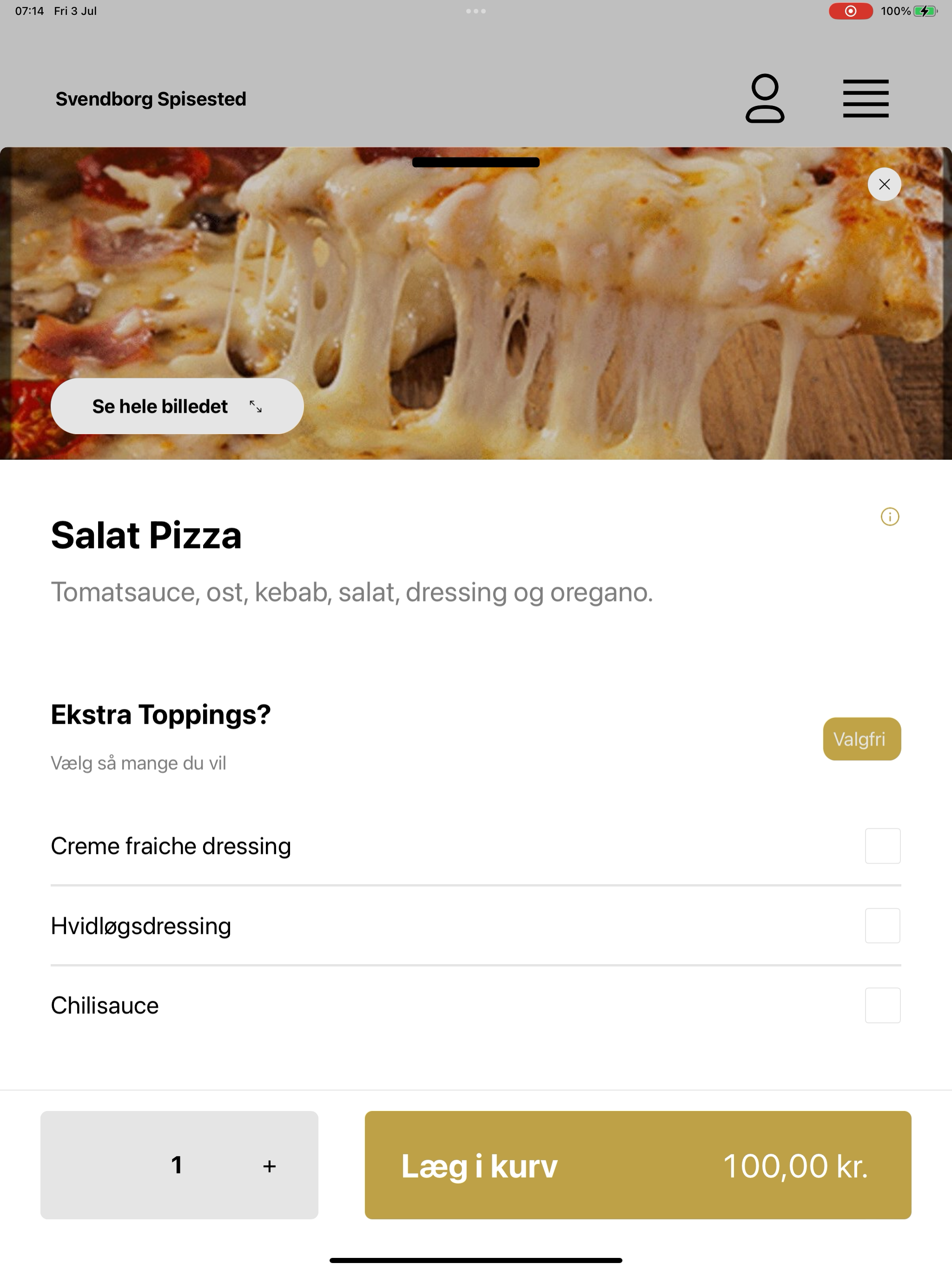Svendborg Spisested screenshot 7