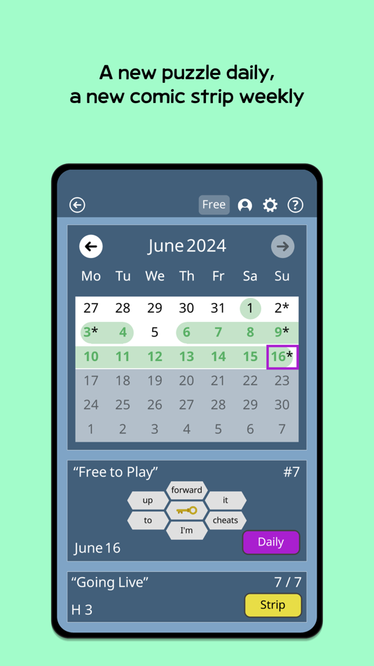 #8. Hexalog: Discover dialog! (iOS) By: Rezzles