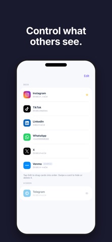 Qard - Social QR Deck Screenshot 4 of 5