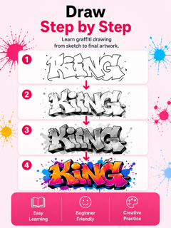 AR Drawing: Draw Graffiti screenshot 7