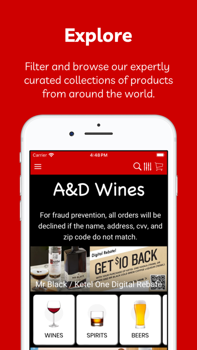 Screenshot #1 pour A&D Wines