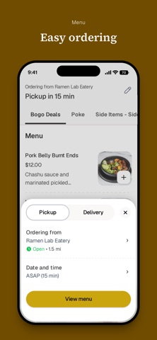 Ramen Lab Eatery iPhone screenshot