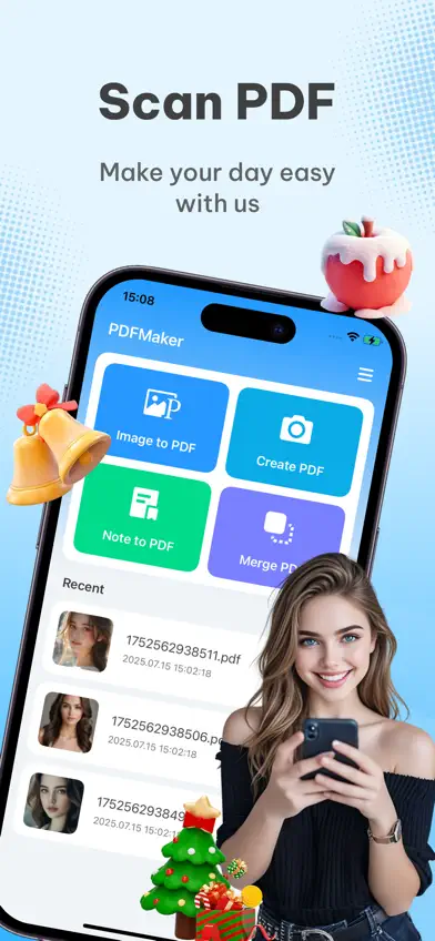 PDFMaker : Scanner Converter screenshot 1