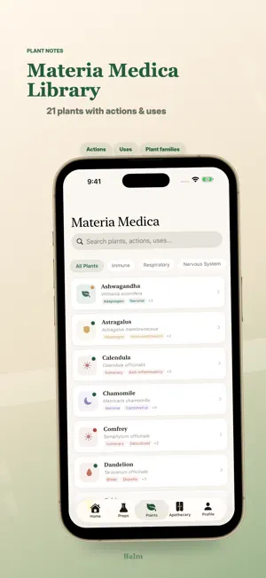 Herbal Tracker Journal - Balm screenshot 3