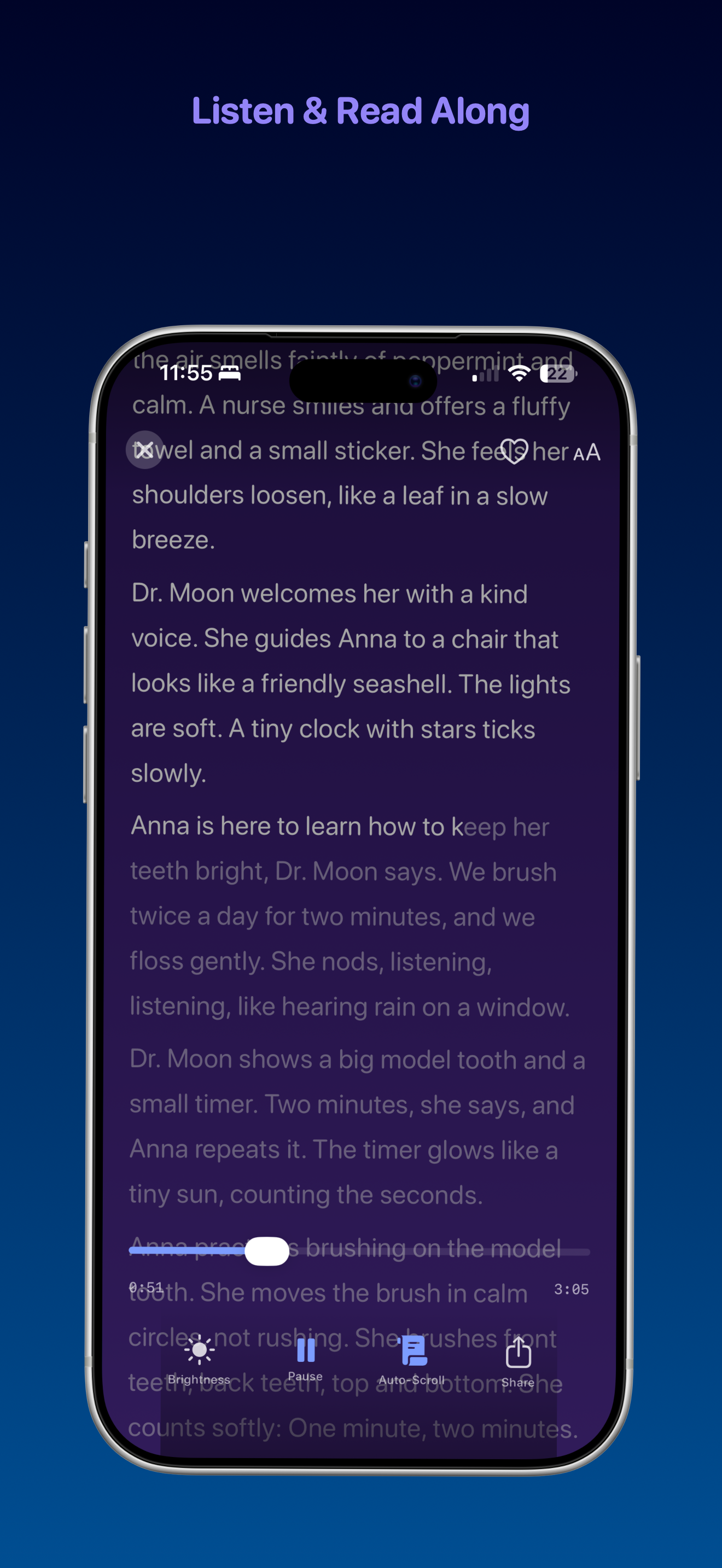 SleepyScroll: Bedtime Stories