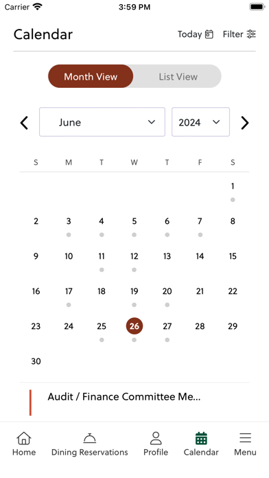 Rancho Santa Fe Association Screenshot