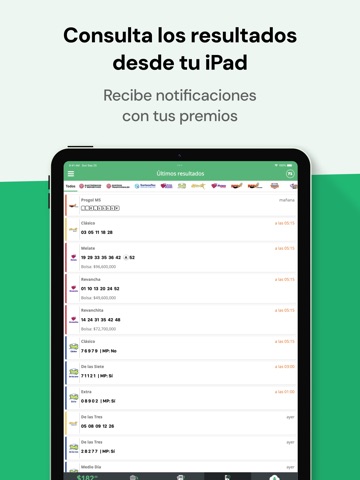 TuLotero: Lotería Nacional iPad screenshot 5