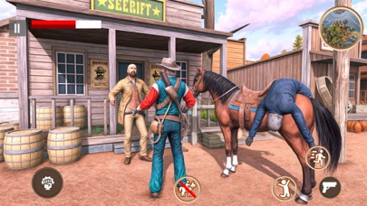 West Survival of Cowboy Horse Screenshot