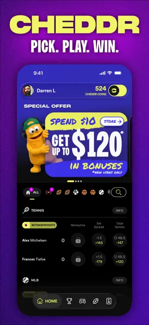 Cheddr Social Sports Picks screenshot 1
