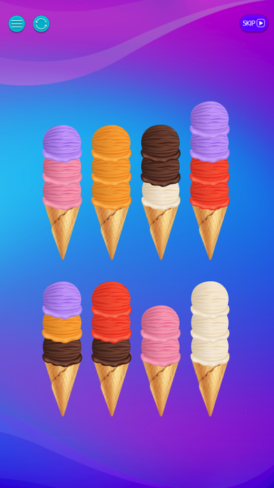 Ice Cream Sorting Screenshot