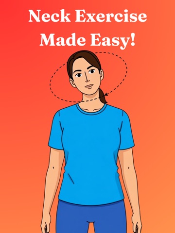 Neck Pain Relief & Posture Fix iPad screenshot