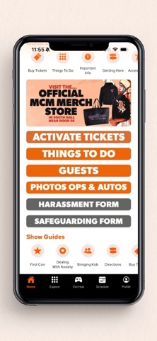 MCM Comic Con 2026 app screenshot 2