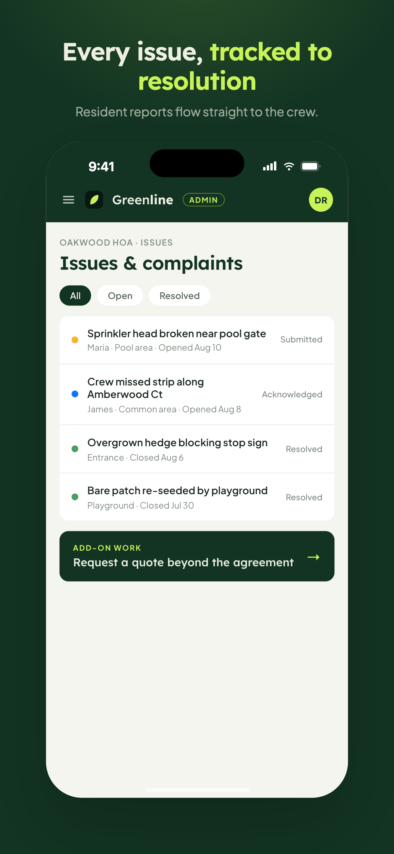 Greenline: Property Care screenshot 3