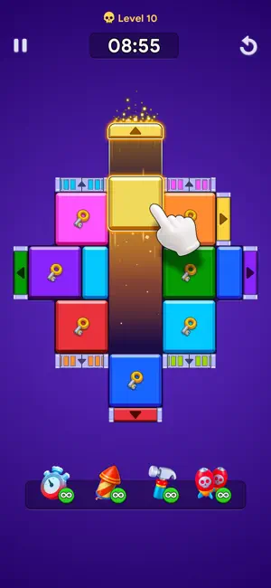Slide Block: Color Match Jam screenshot 4