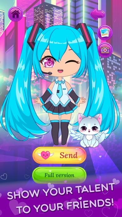 Chibi Dress Up Beauty Salon Screenshot