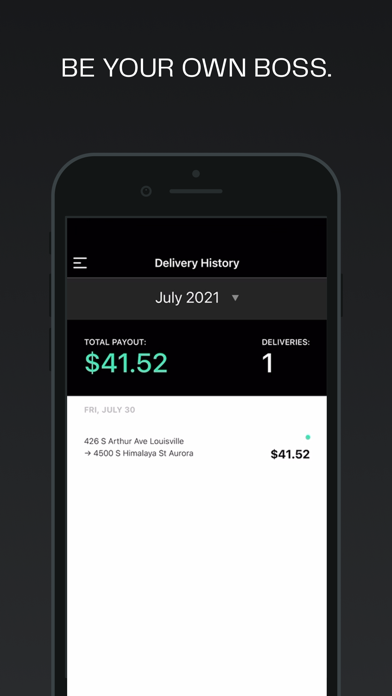Curri Driver iPhone screenshot 5 - Business app