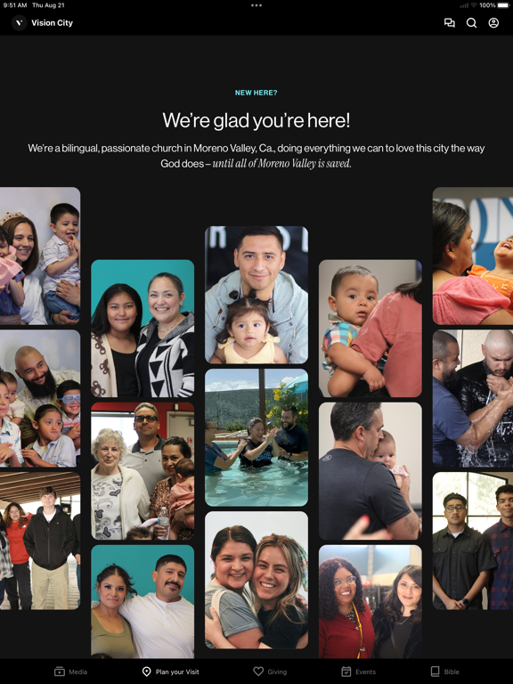 Vision City Church iPad screenshot 2 - Education app