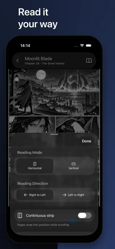 Mangura: Manga & Comic Reader screenshot 7 of 7