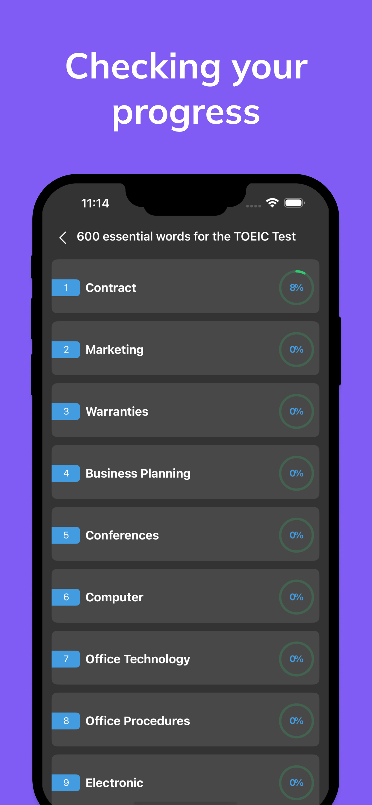Vocabulary Learn words with AI