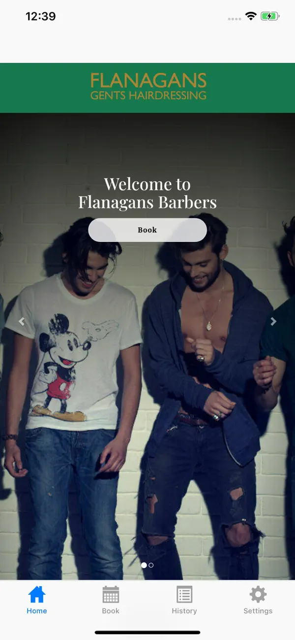 Screenshot #1 pour Flanagans Barbers